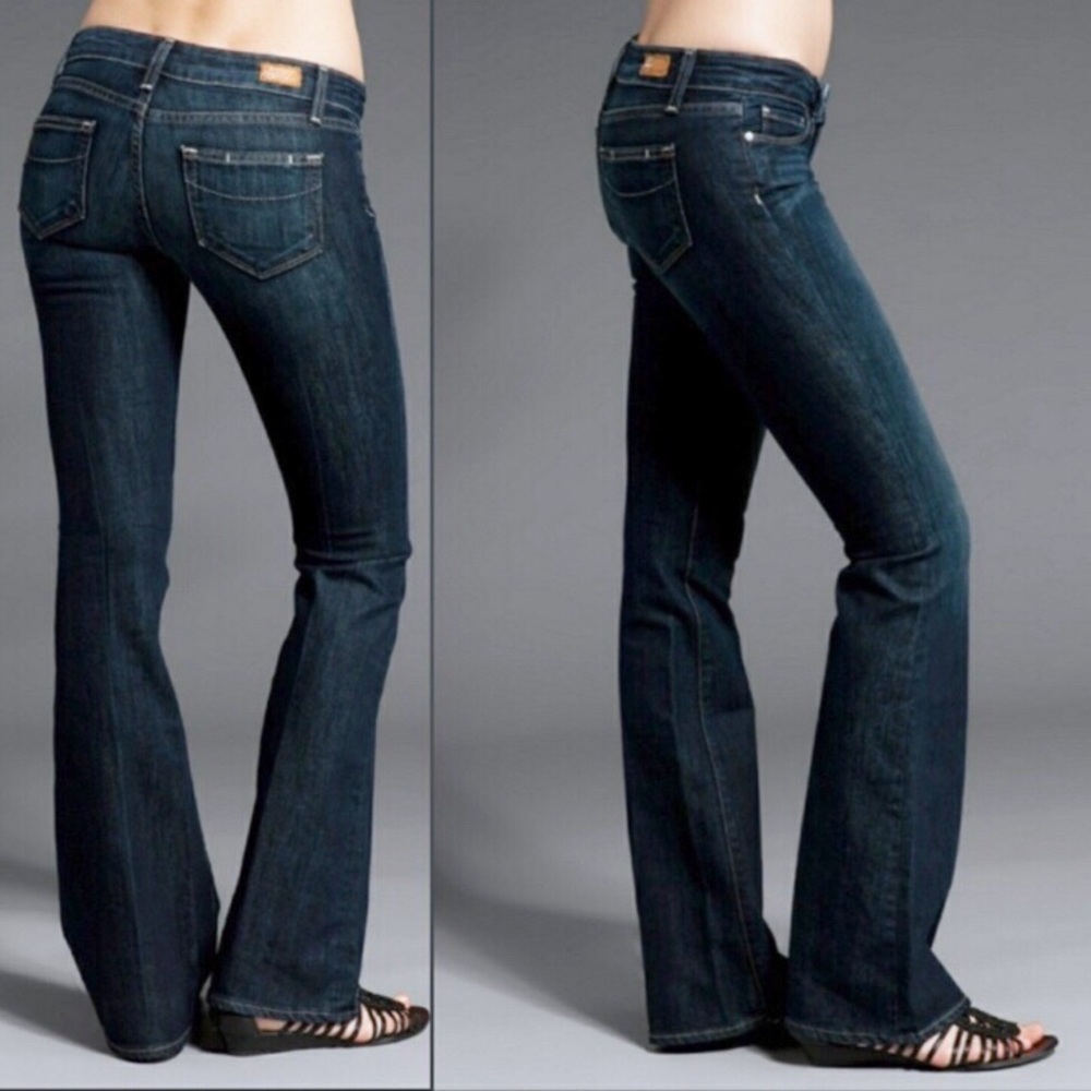 🌻 Paige | Dark Benedict Canyon Bootcut Jeans